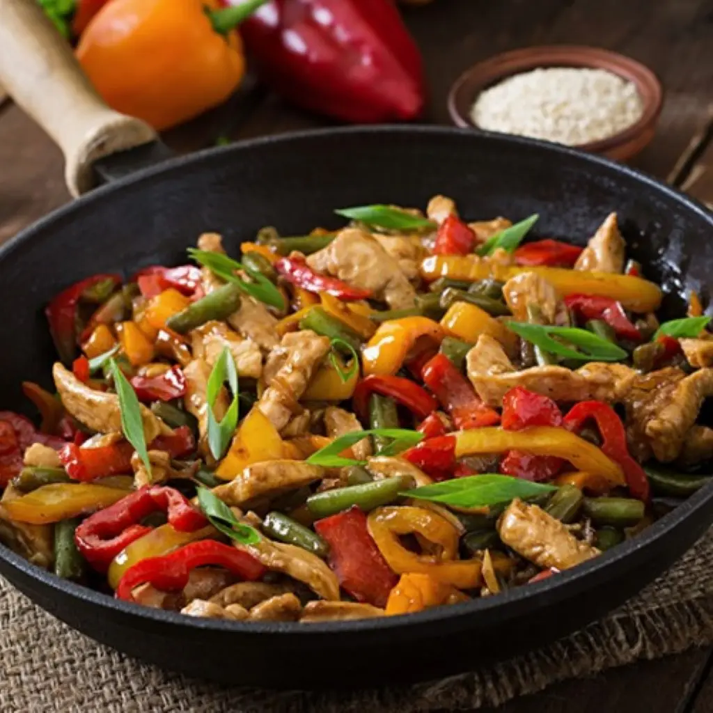 Chicken Chilly Vegetables